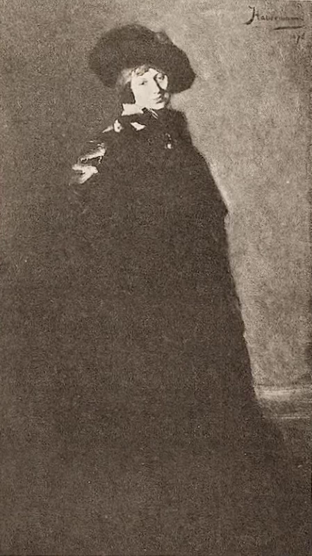 Hugo von Habermann - Ritratto di signora, Collezione Arnhold